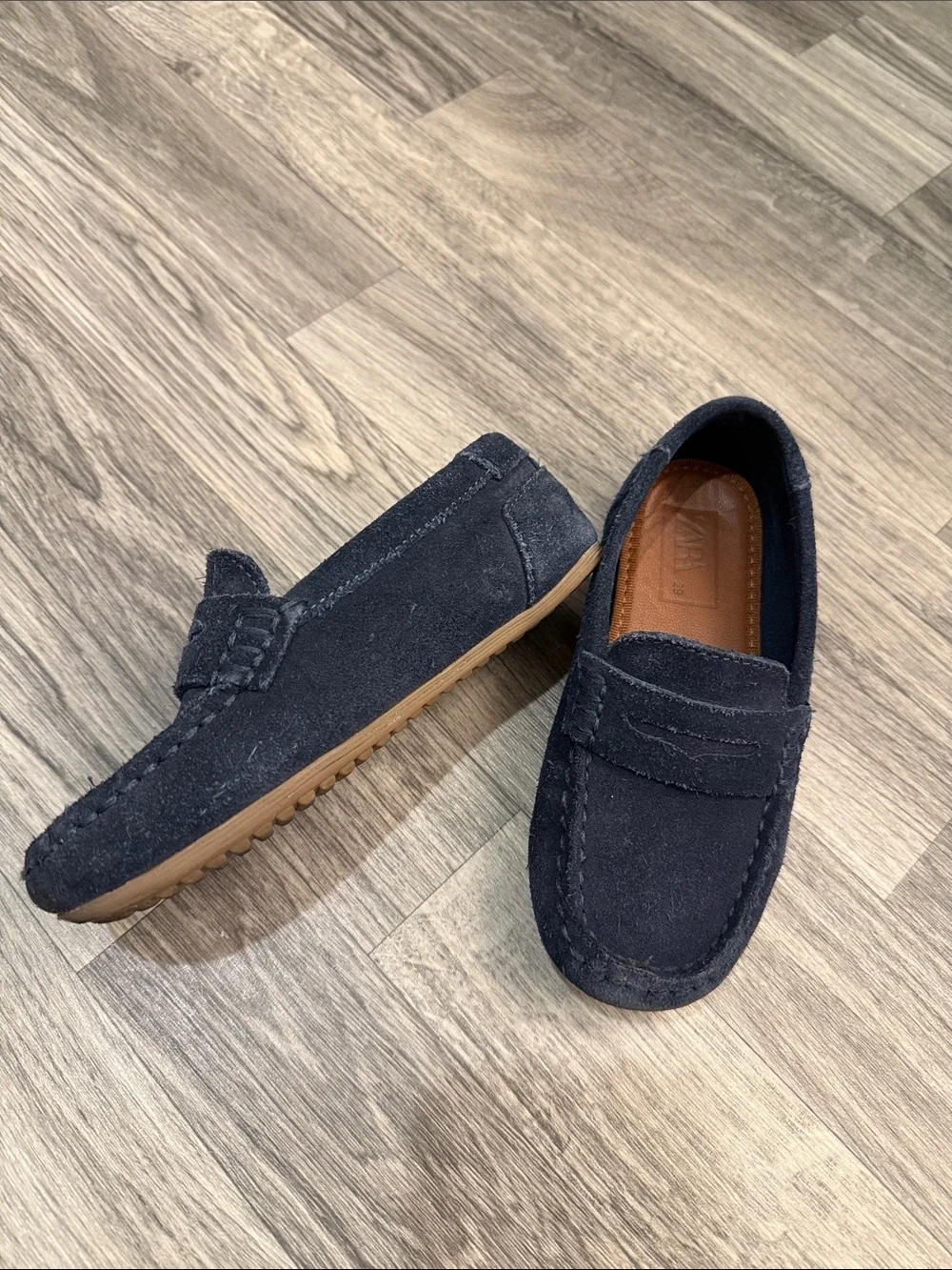 Zara boys suede
